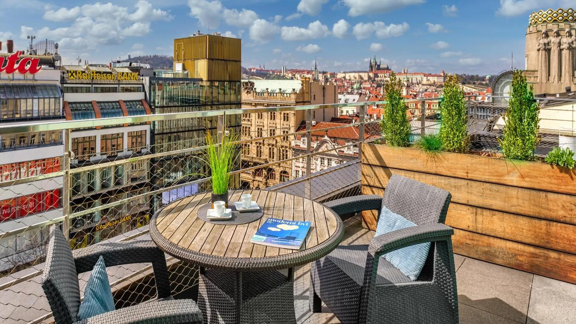 Vn3 Terraces Suites By Adrez Prague Appart hôtel